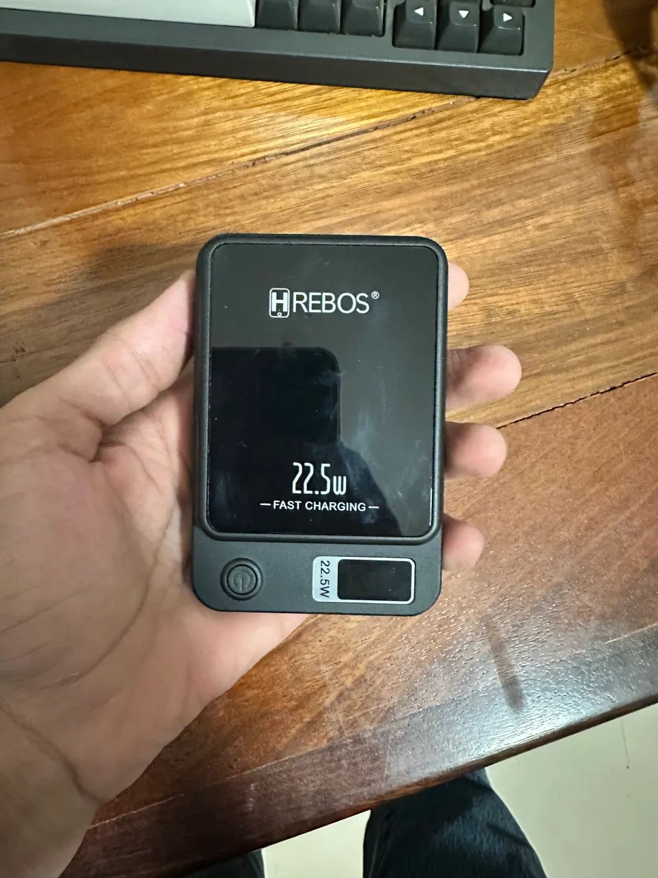 Power Bank Hrebos 22,5W Fast Charging com Display Digital