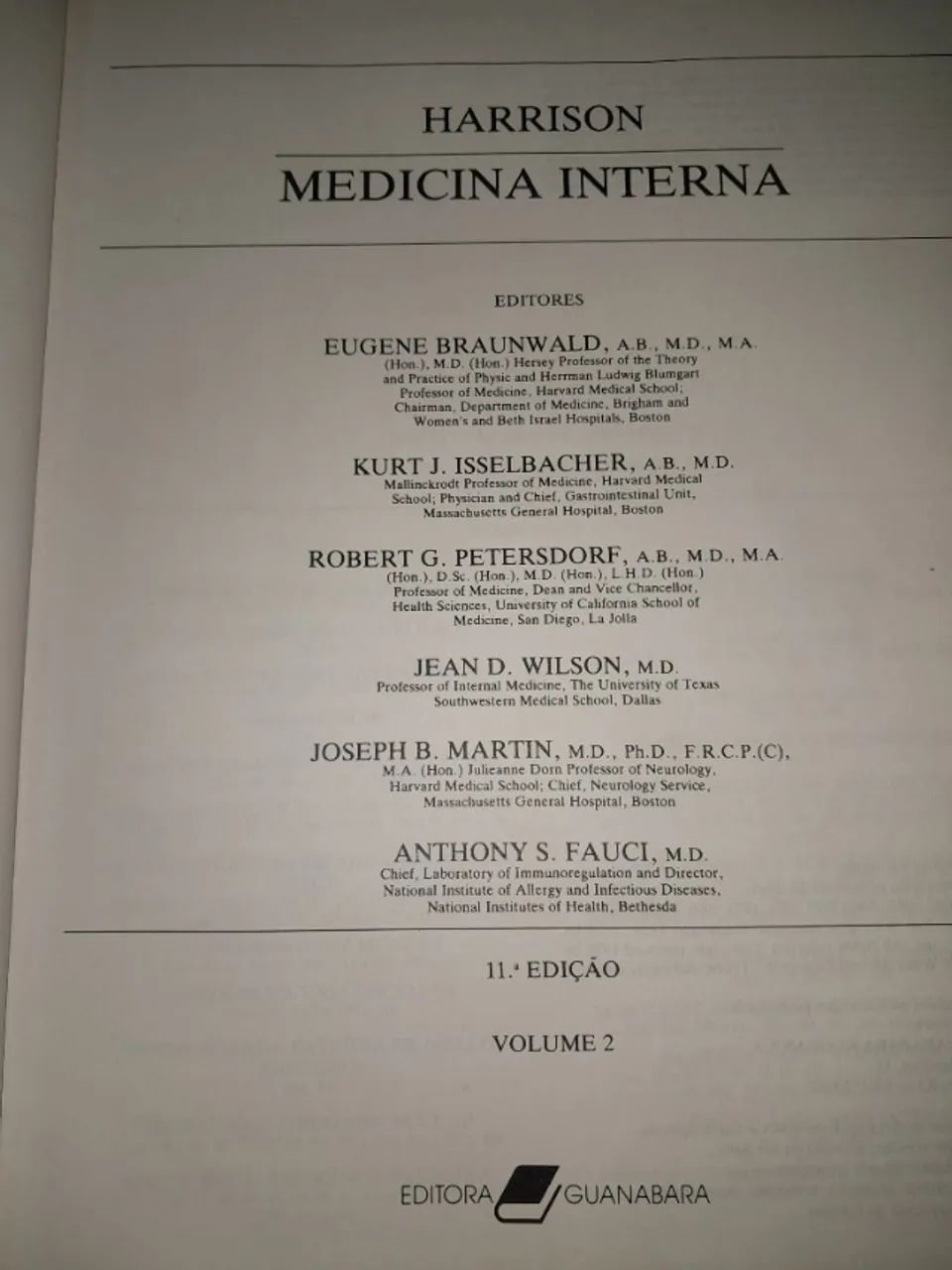 Medicina Interna - Harrison  Volume 1 E 2  - Foto 3