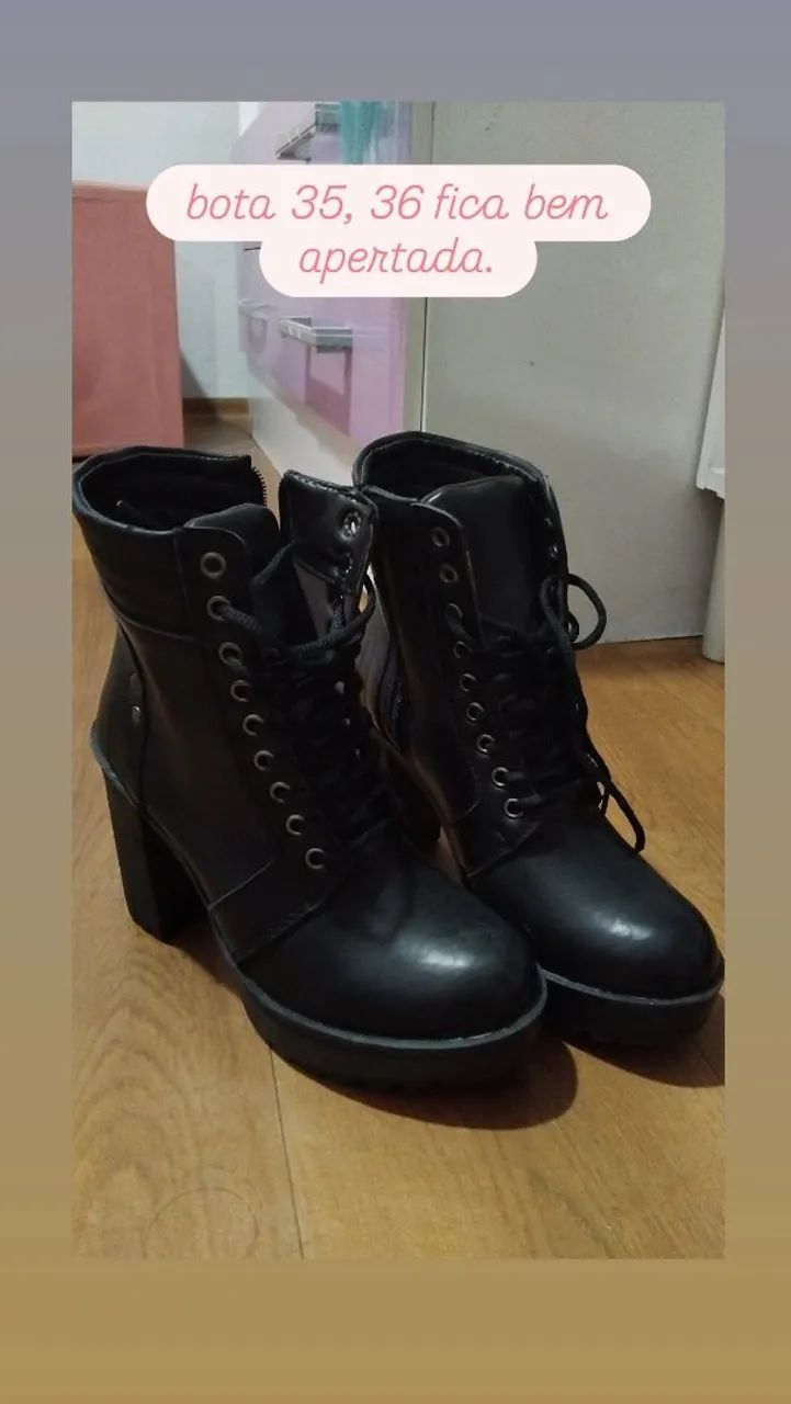 Bota Feminina 35/36