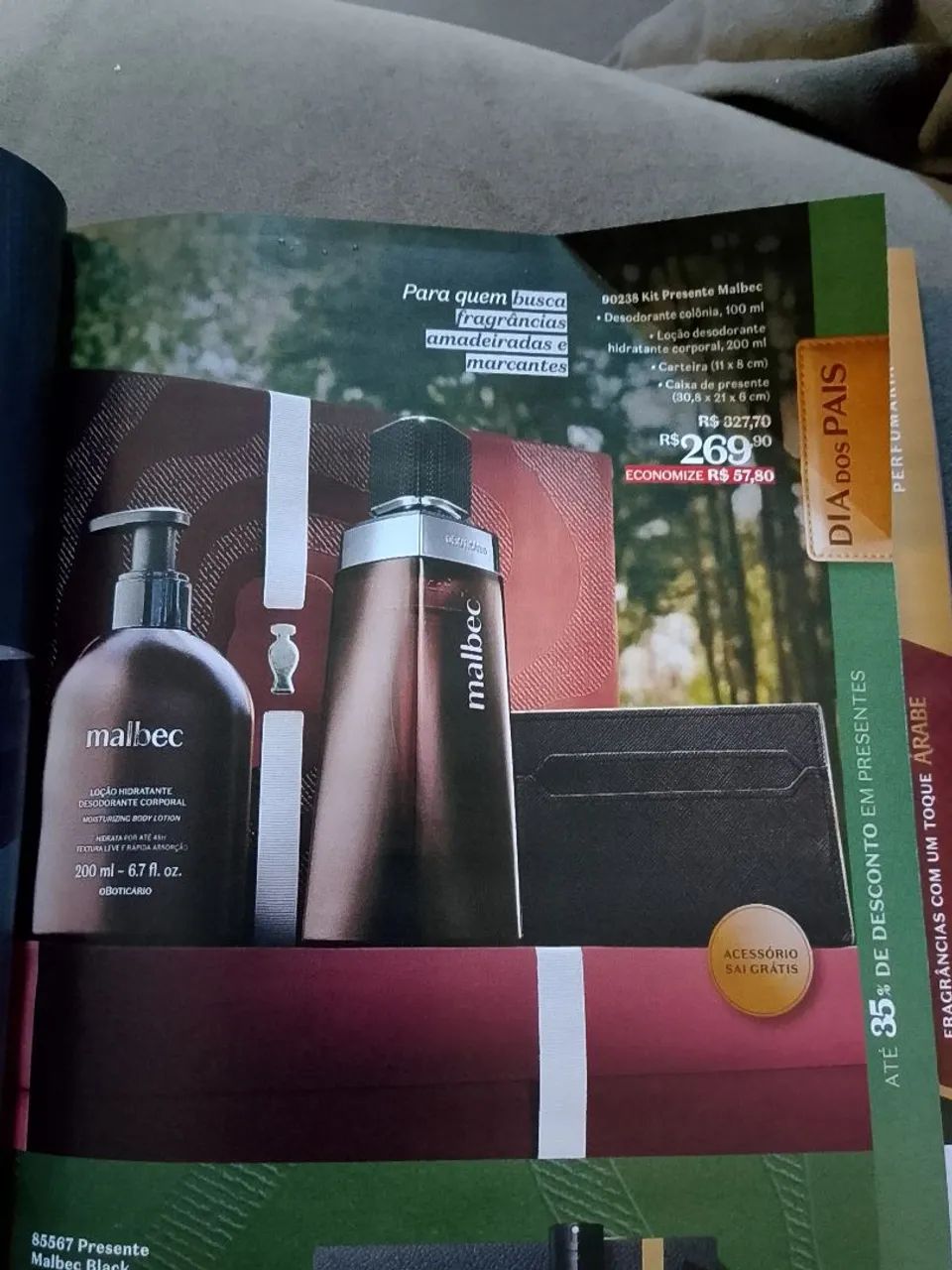 Kit presente Malbec dia dos pais 