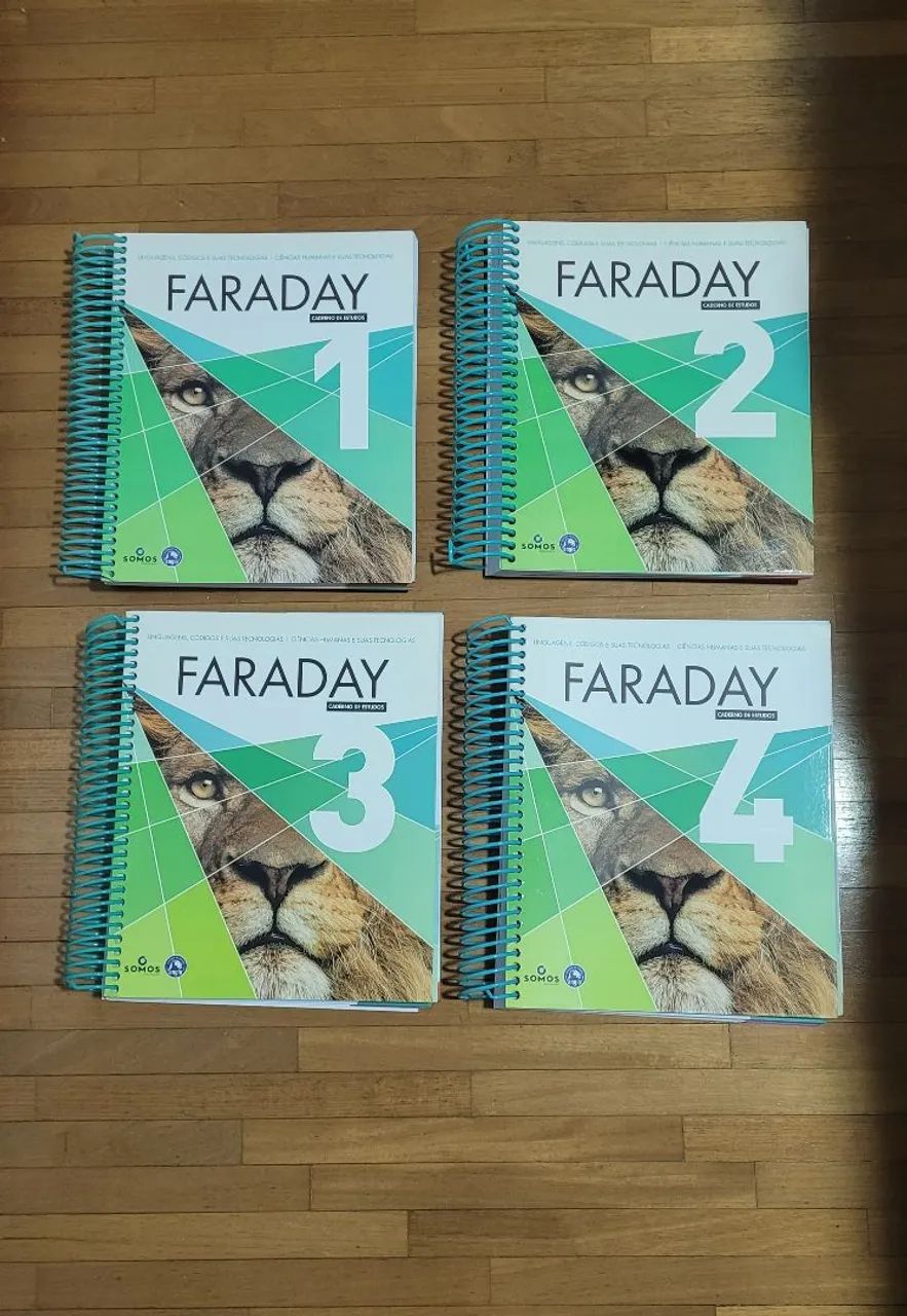 4 livros Faraday