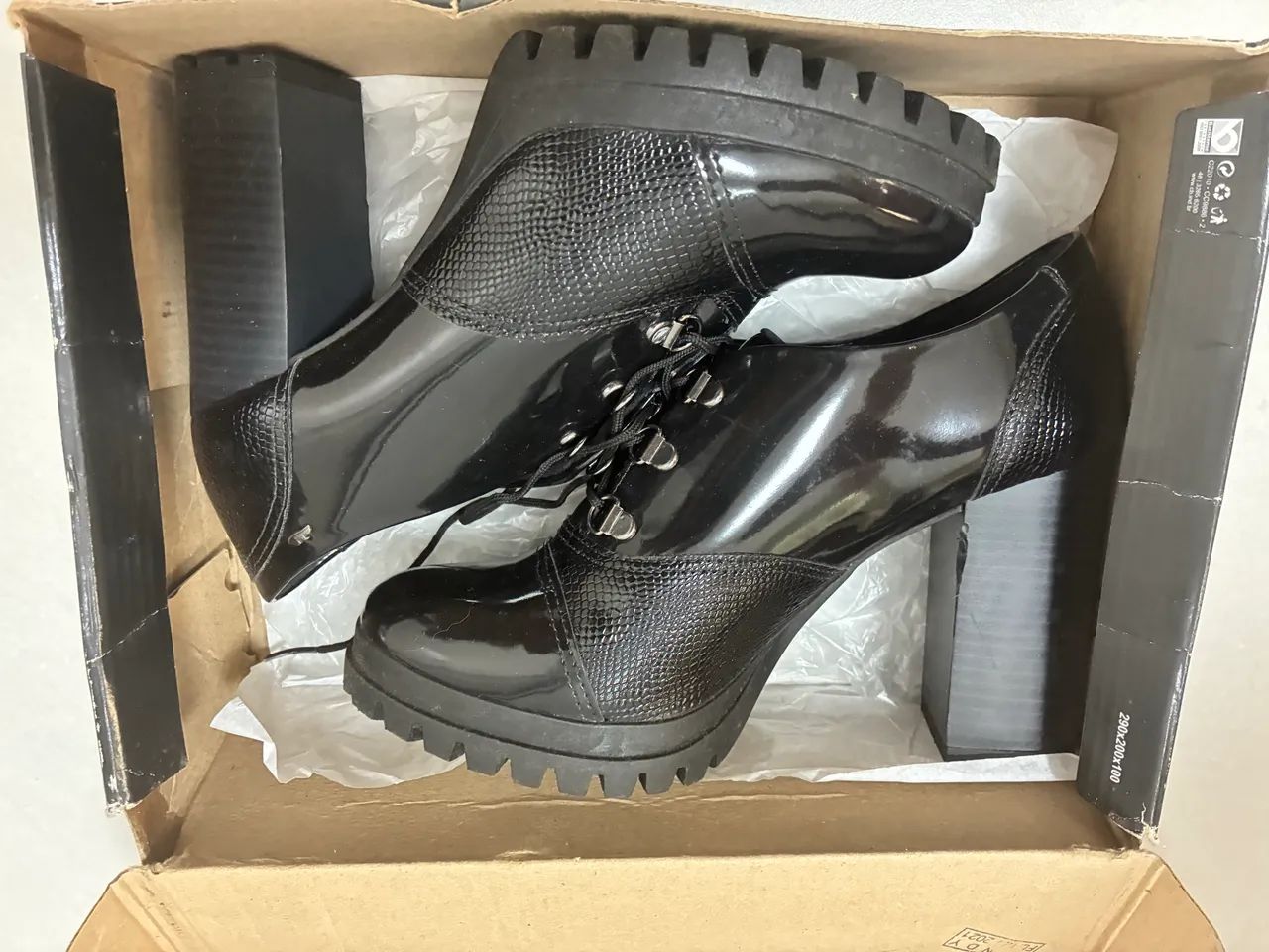 Bota Dakota 37 preto - Foto 3