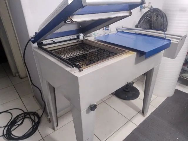 Máquina Seladora e Encolhimento de Filme Plástico 50cm x 40cm Contr. Temperatura CARAÇA