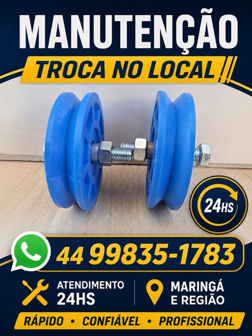 Manutenção De Roldanas