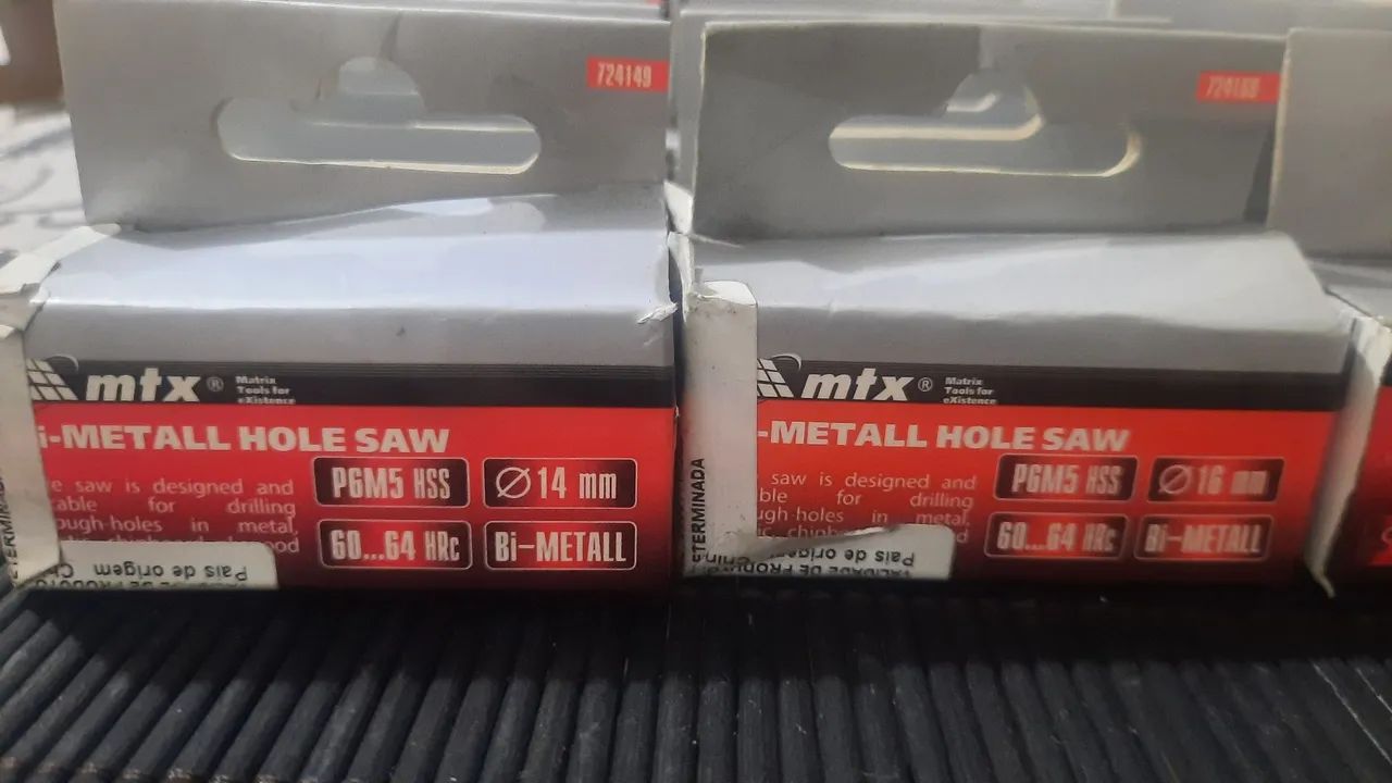 Kit c/ 04 serra copo bimetal mtx - Foto 3