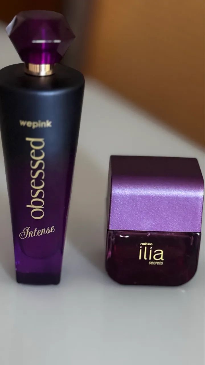 Perfumes: Obsessed intense e ília secreto 