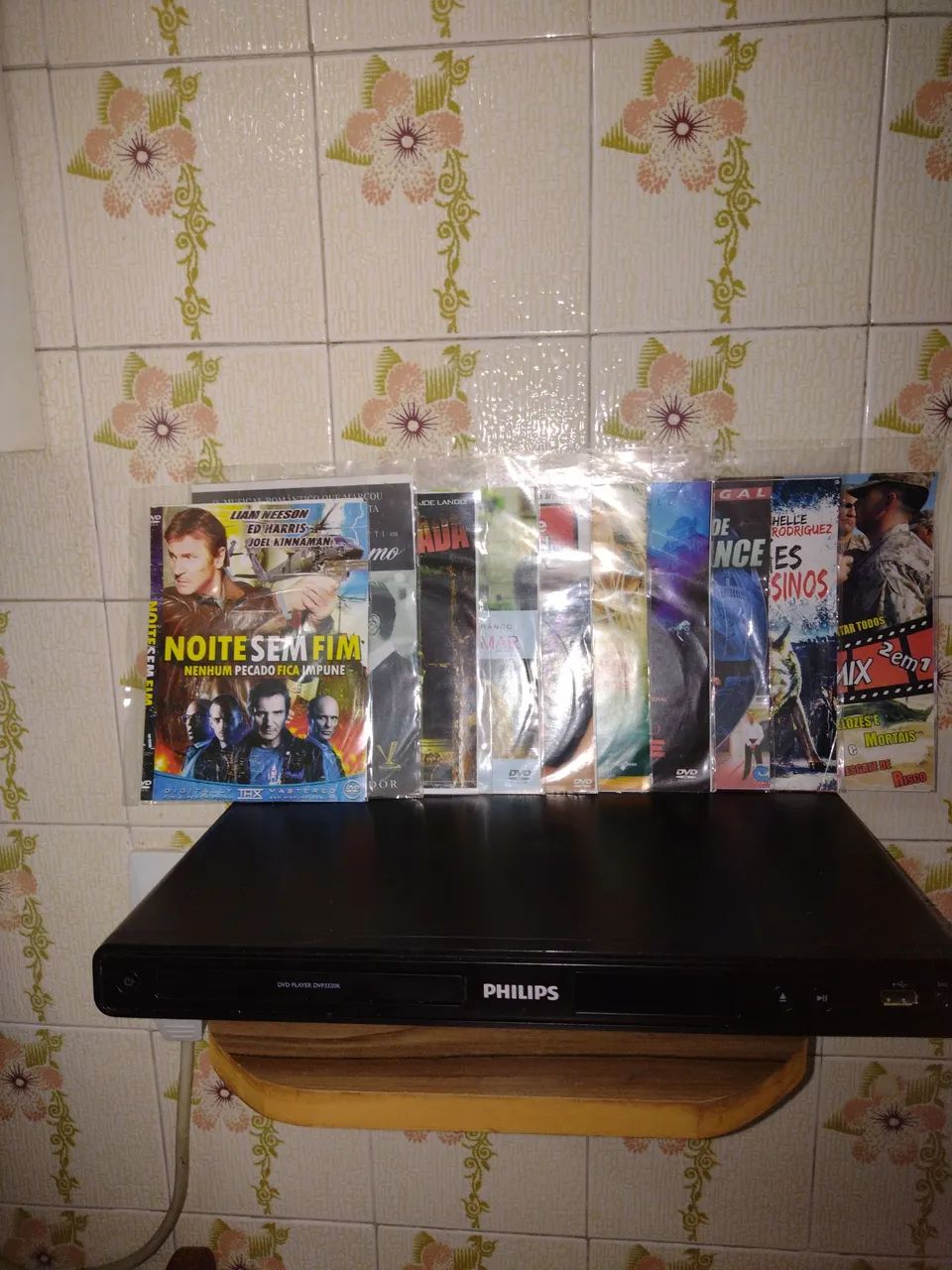 Dvd Philips c/ play drays e controle 