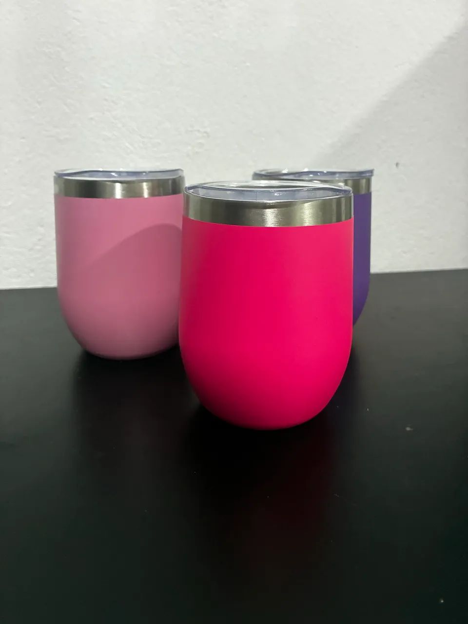 Copo Térmico Inox 360ml com Tampa | Novo | Várias Cores