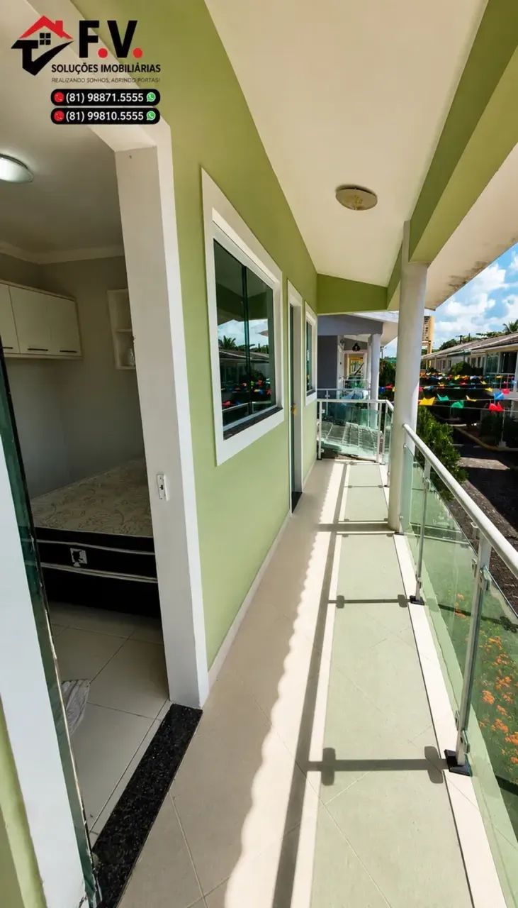 CASA DUPLEX - 190M², 4 QUARTOS, SUÍTES E JACUZZI  COND. SOL E MAR - MARIA FARINHA - Foto 3