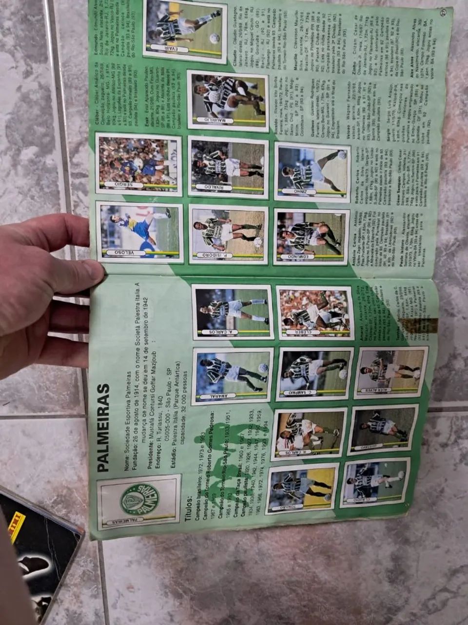 Álbum Completo Campeonato Brasileiro 1994 - Foto 5