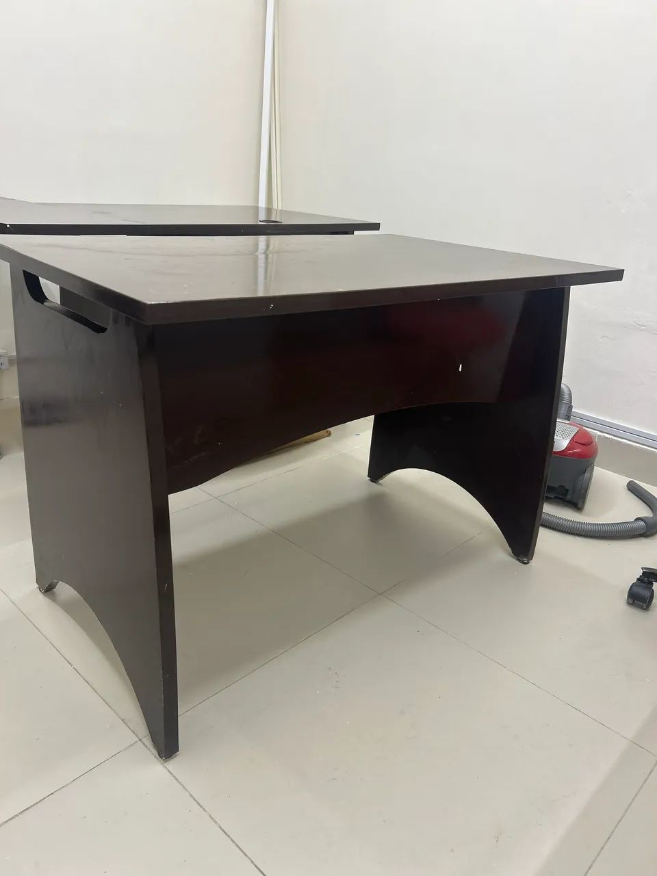 Birô de madeira reto e em L