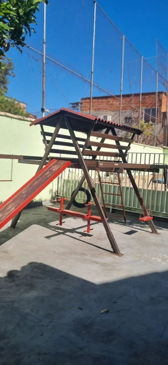 Playground de madeira