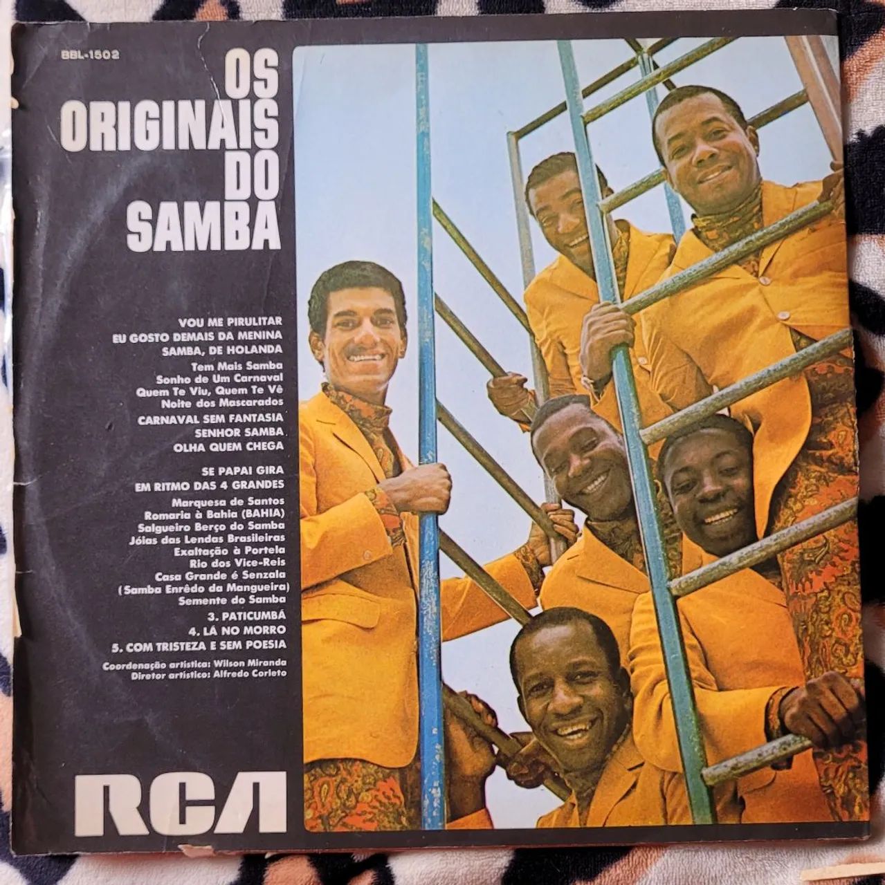 Lp Os Originais do Samba,  vol 2, 1969. Bem conservado  - Foto 2