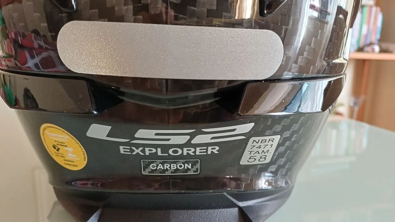 Capacete LS2 Carbon Explorer - Foto 3