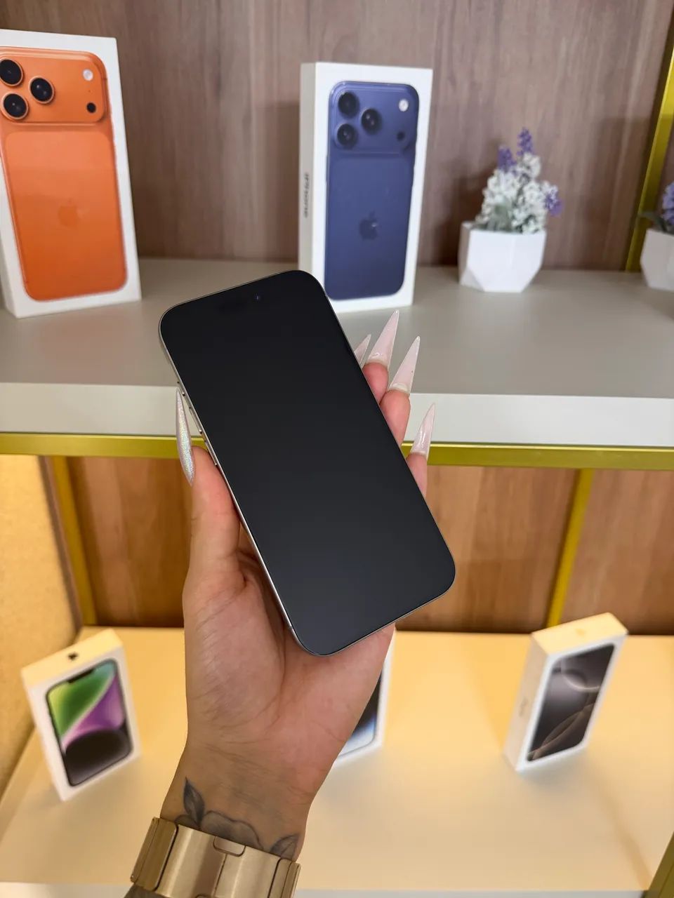 iPhone 15 Pro 128GB Natural IMPECÁVEL  - Foto 5