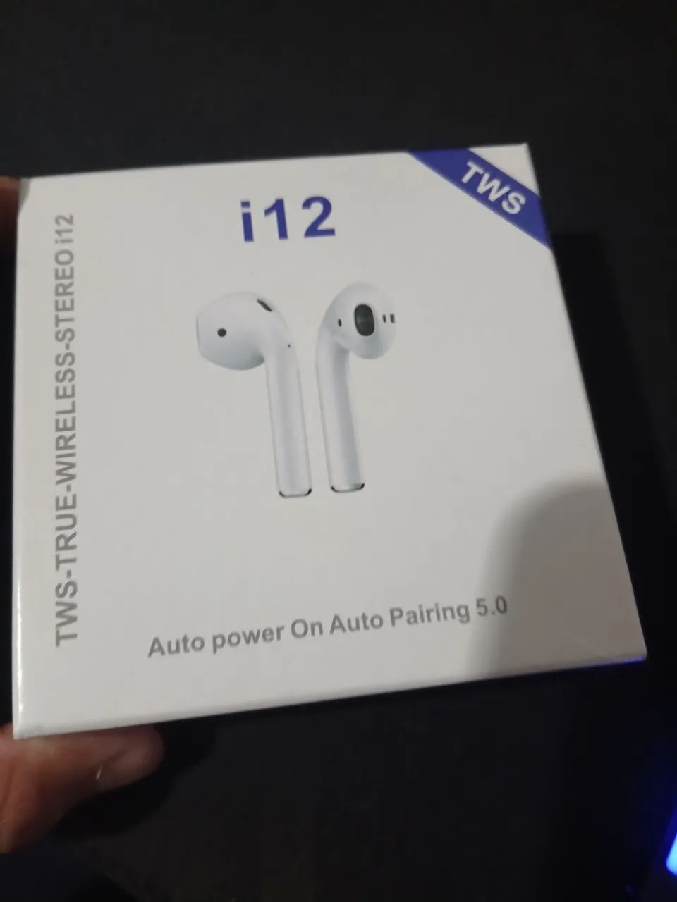 Fone de ouvido novo estilo do iOS i12 vendo ou troco 