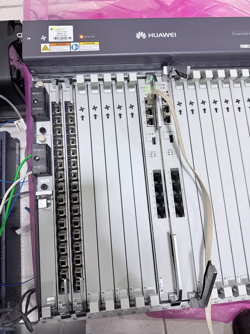 Olt Huawei x15 com 2 pon c+  - Foto 3