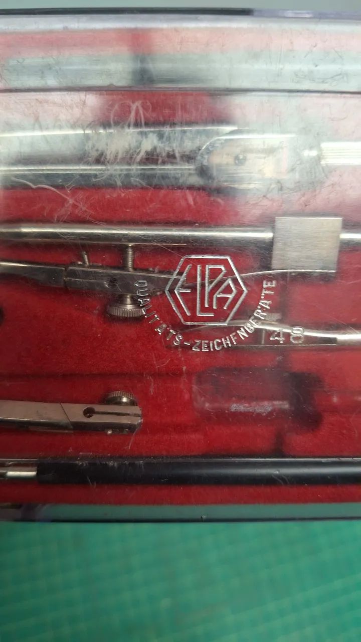 Conjunto de compassos antigo elpa  - Foto 2