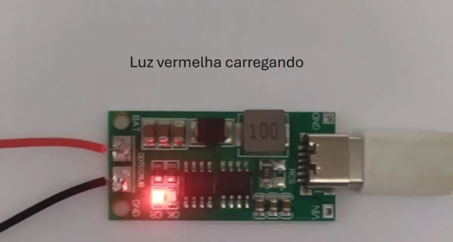Kit Placa De Carregamento + Bateria 12v - 2450mah Sem Bms - Foto 4