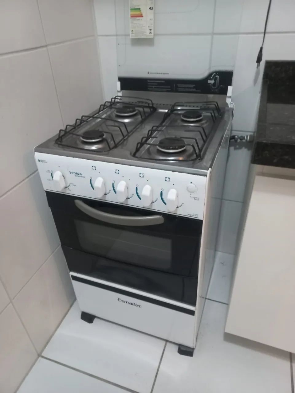 Fogão esmaltec de 4 bocas - Foto 2