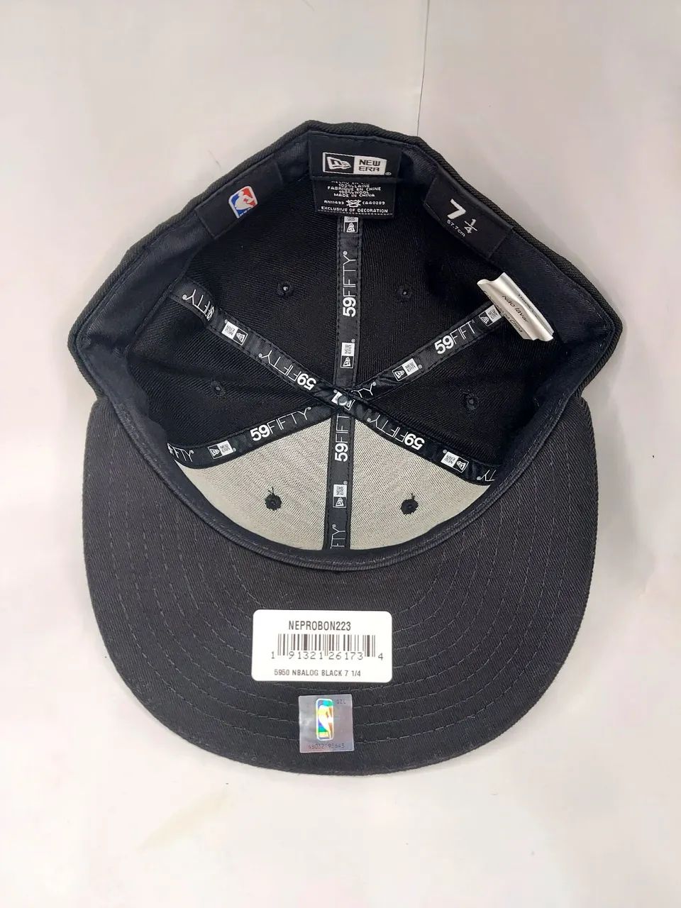 Boné Nba Preto - 59fifty - Basquete - 7 1/4 - Foto 4