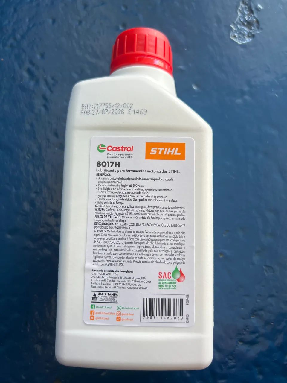 Óleo 2 tempo mineral castrol - Foto 2