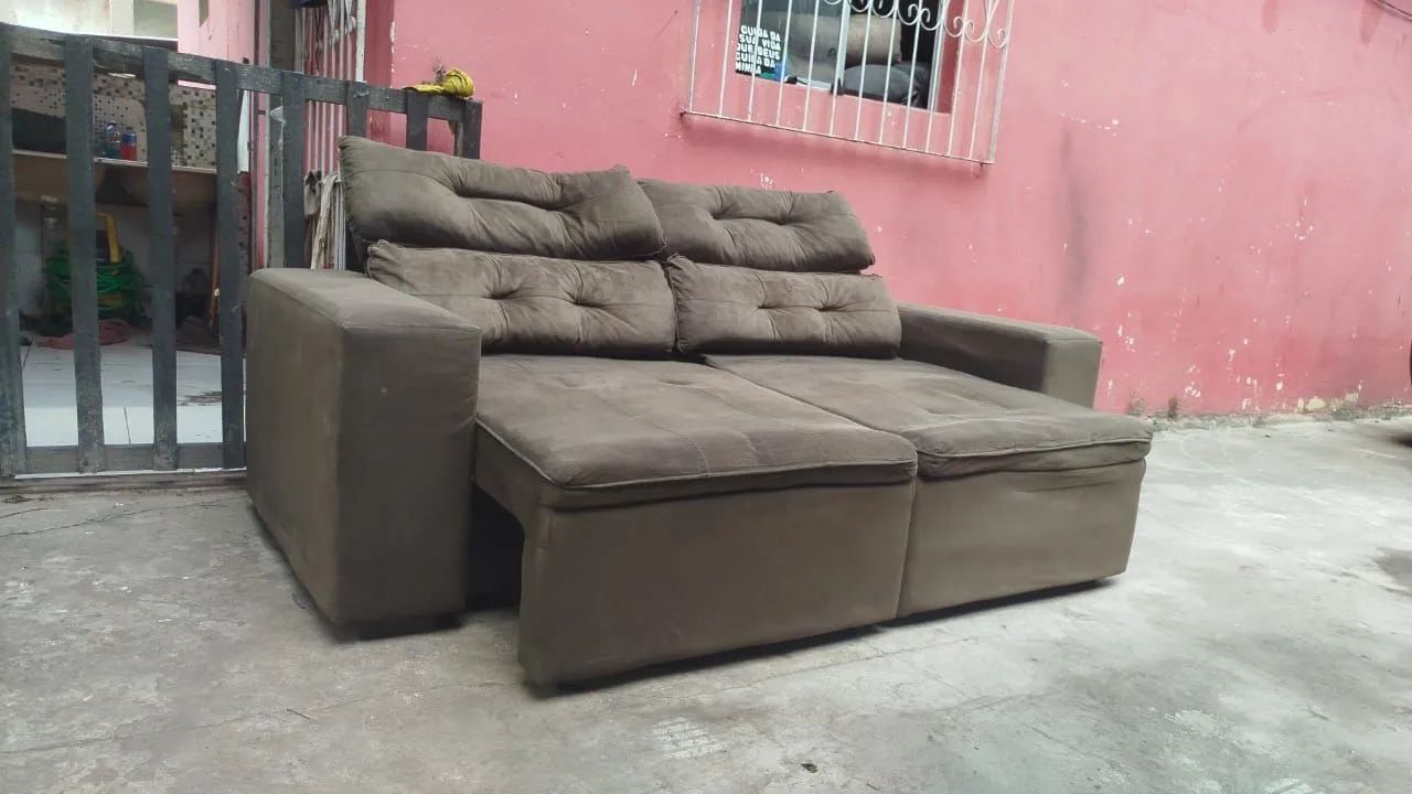 Sofá retrátil, entrega grátis - Foto 2