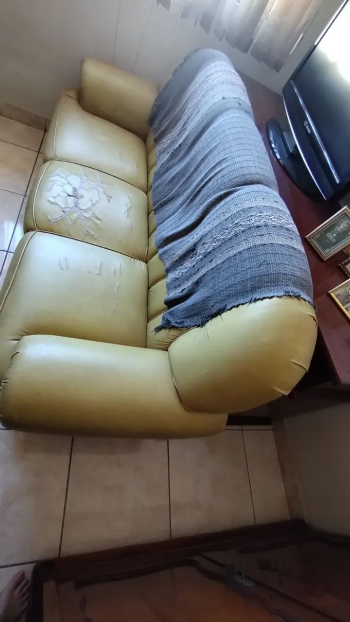 Sofa em corino - Foto 4