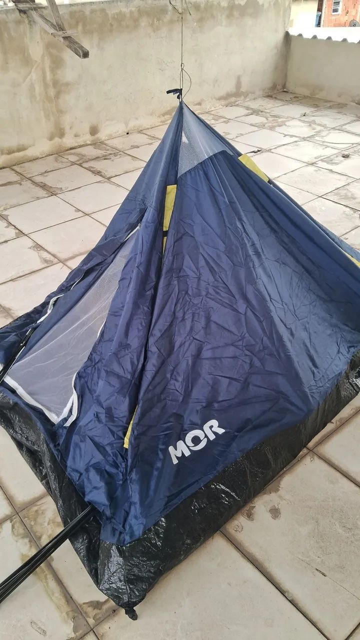 Vendo barraca de camping pouquíssimo uso. - Foto 5