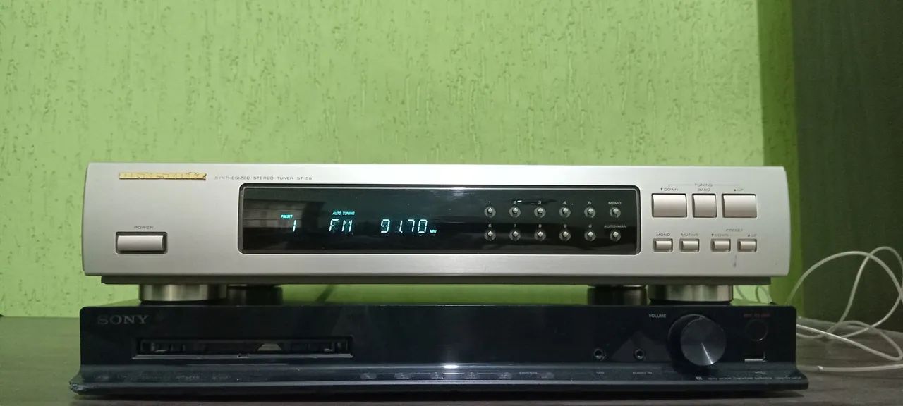 TUNER MARANTZ ST-55 ( com manual e nota fiscal  )