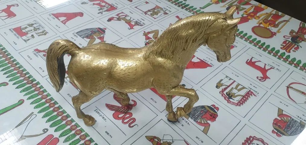 Escultura Cavalo 100% Cobre