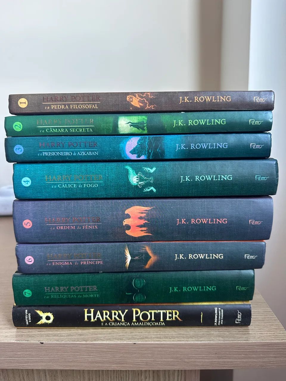 BOX COMPLETO HARRY POTTER CAPA DURA