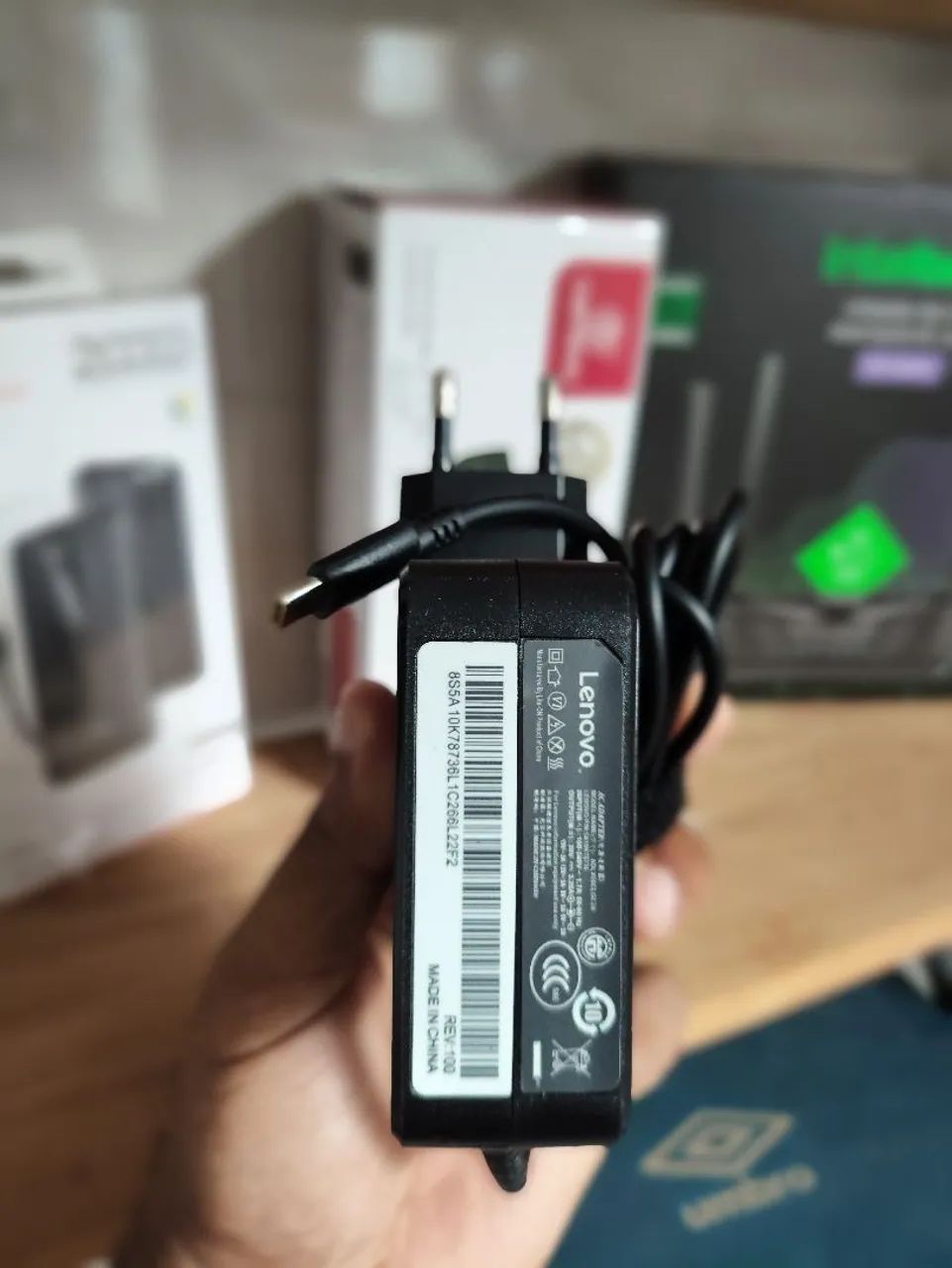 Carregador para Notebook Lenovo USB-c  - Foto 2