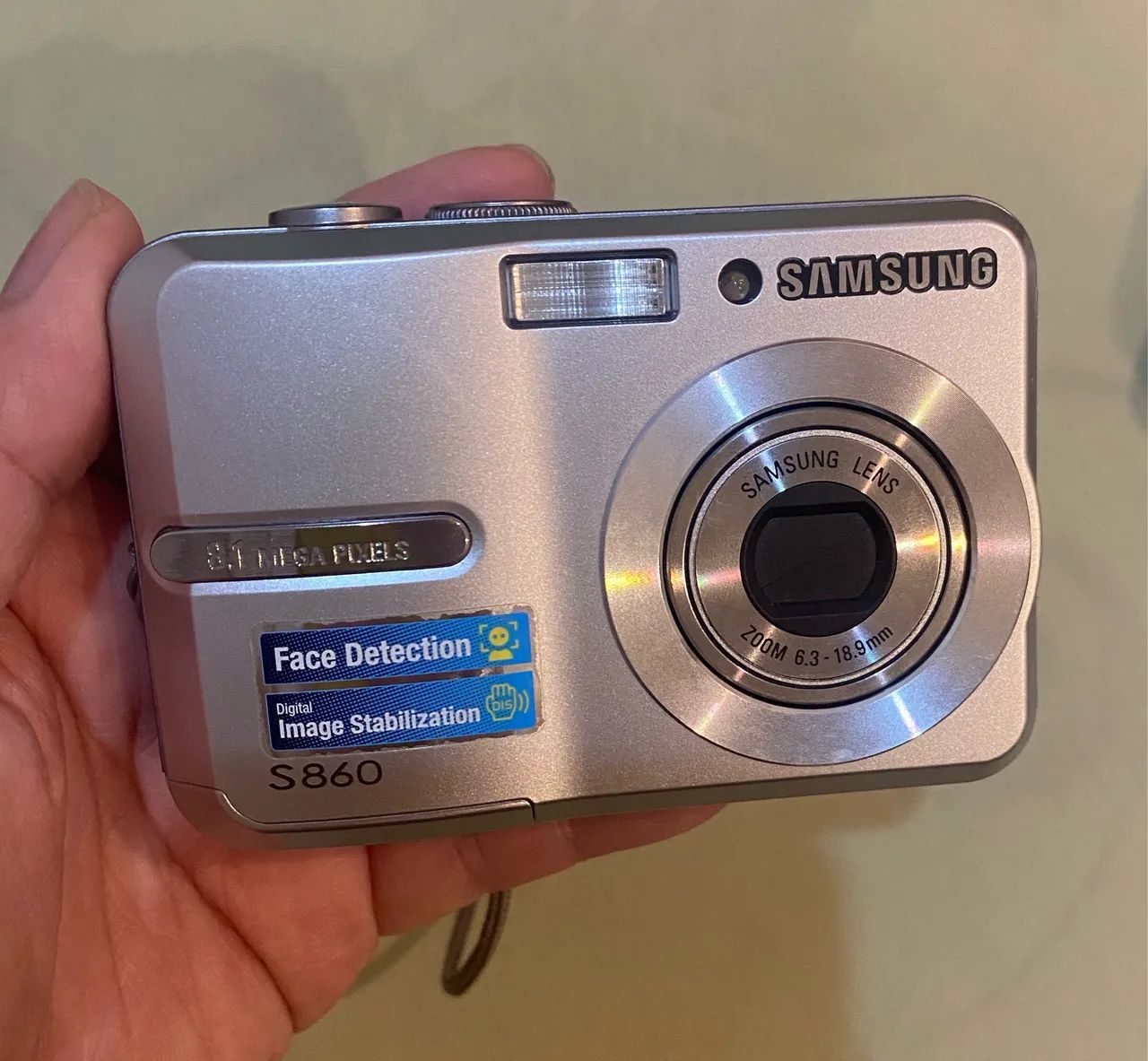 Câmera Samsung S860