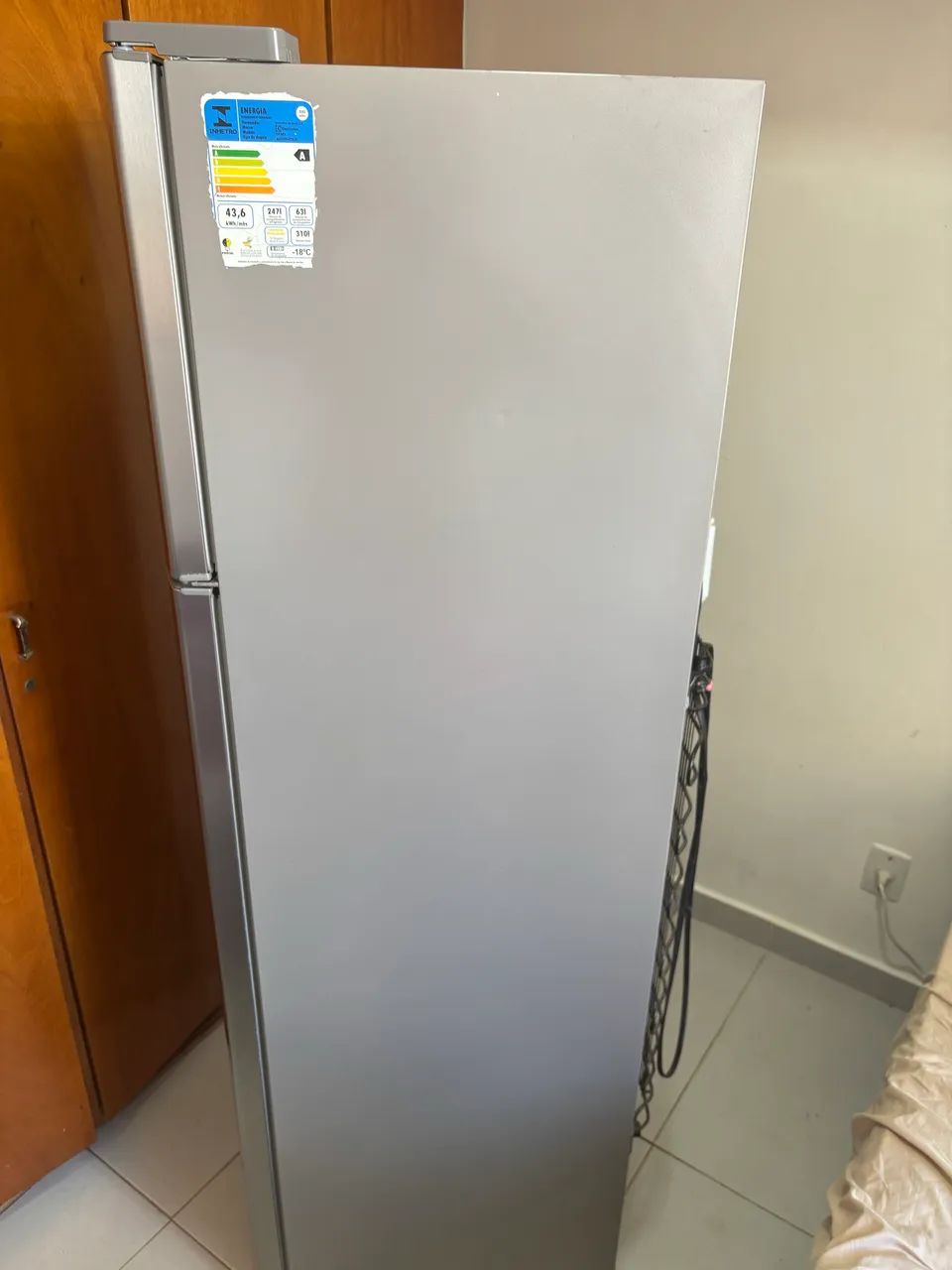Refrigerador Electrolux 310 litros inox  - Foto 4