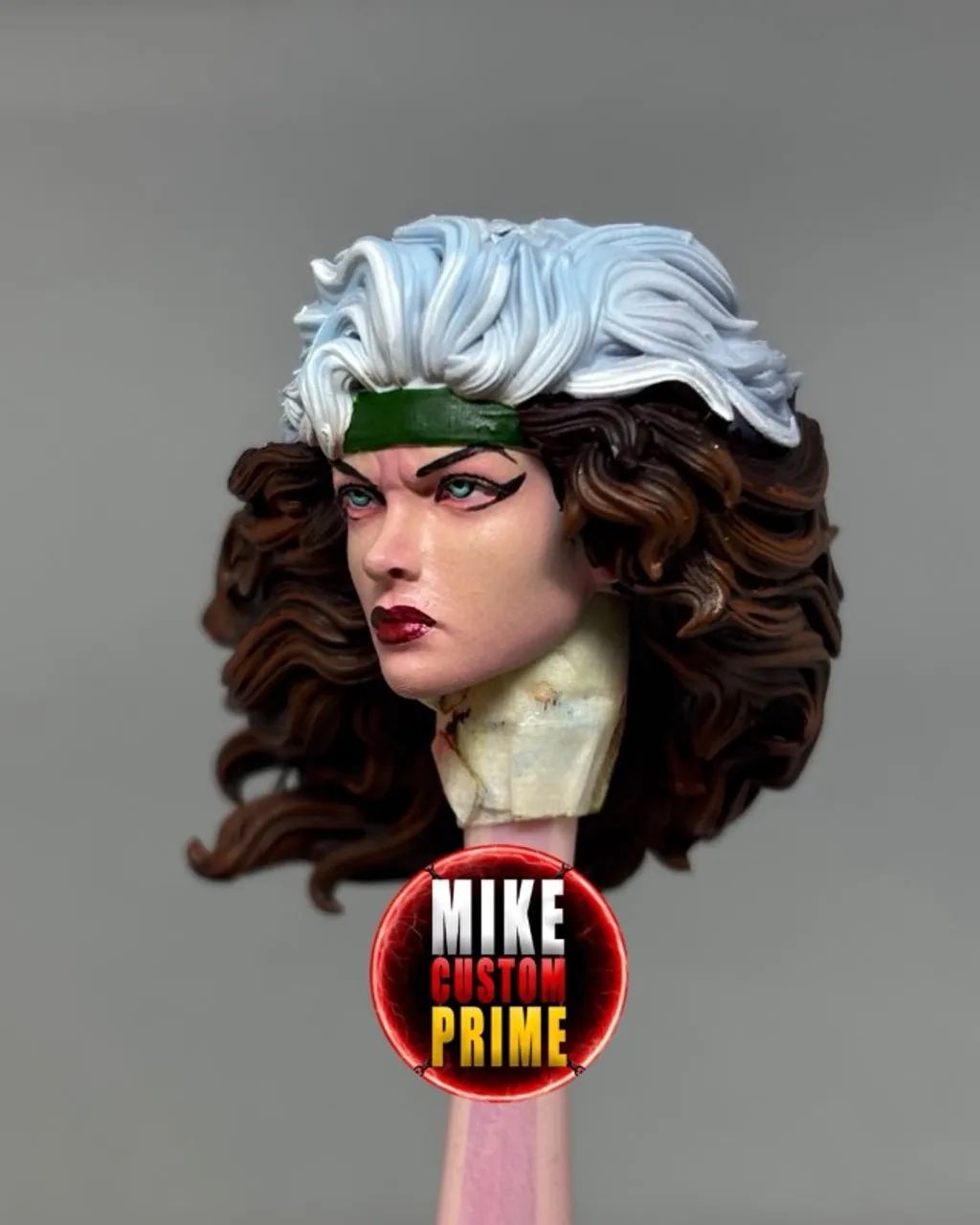 vampira head custom brava jim lee padrão marvel legends  - Foto 3