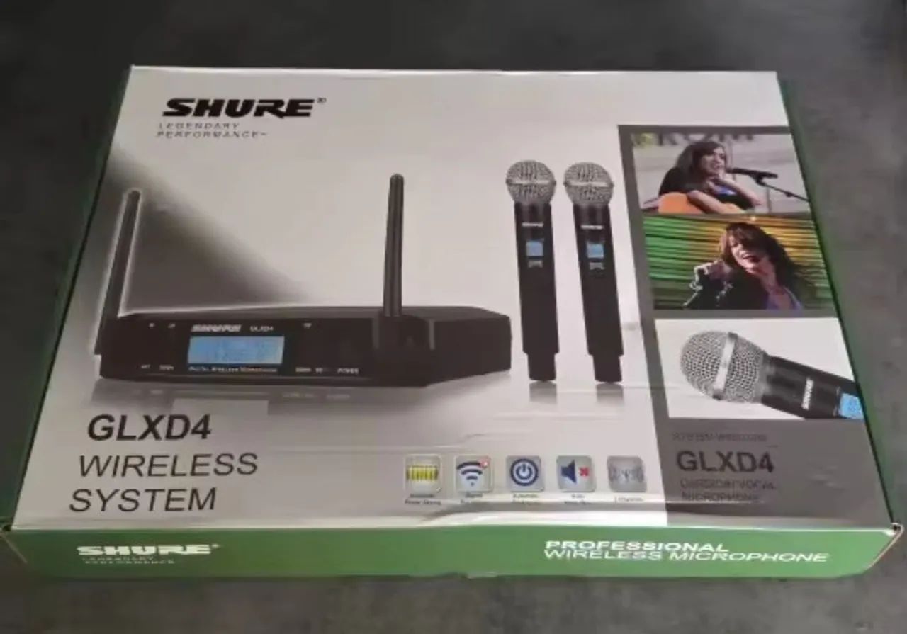 Microfone GLXD4 / Beta 58a UHF - Foto 3