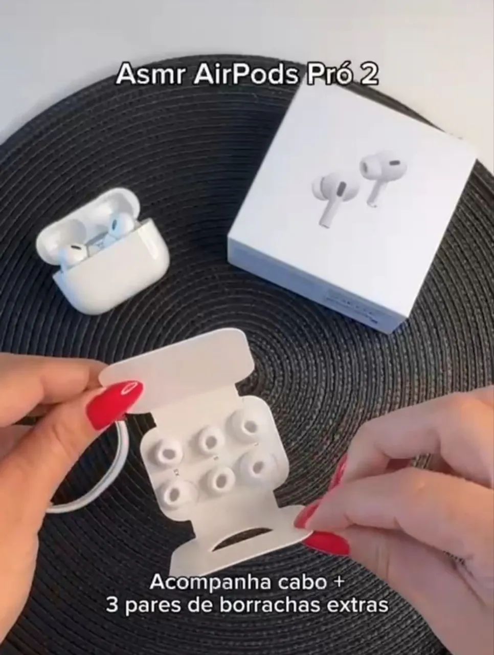 airPods Pro 2 Geração linha Premium Branco. Lacrado garantia 30