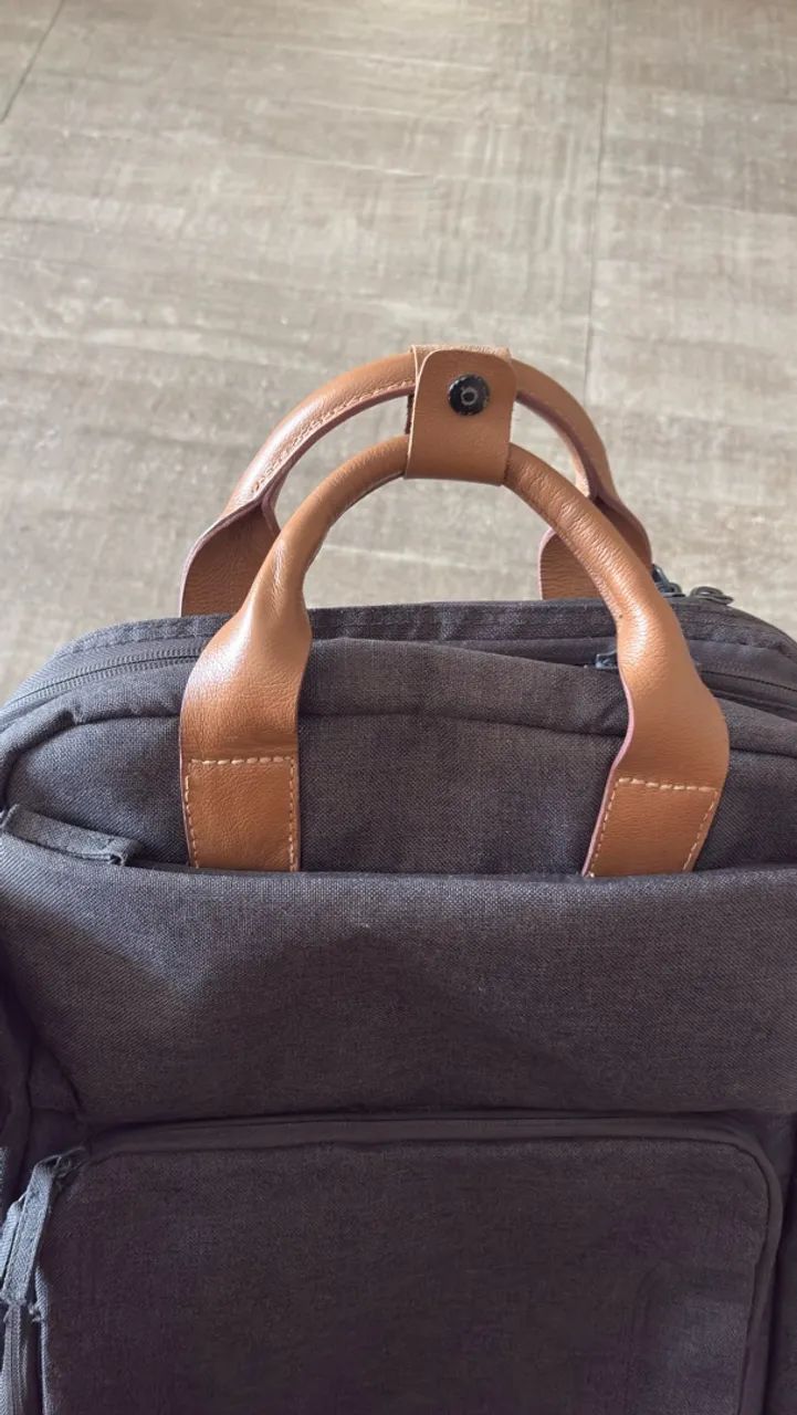 Mochila HP para Notebook - Cinza - Foto 2
