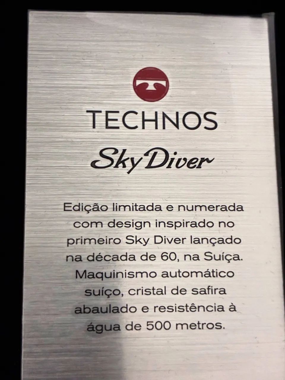 Relógio Technos Skydiver Automático Edição limitada - Foto 5