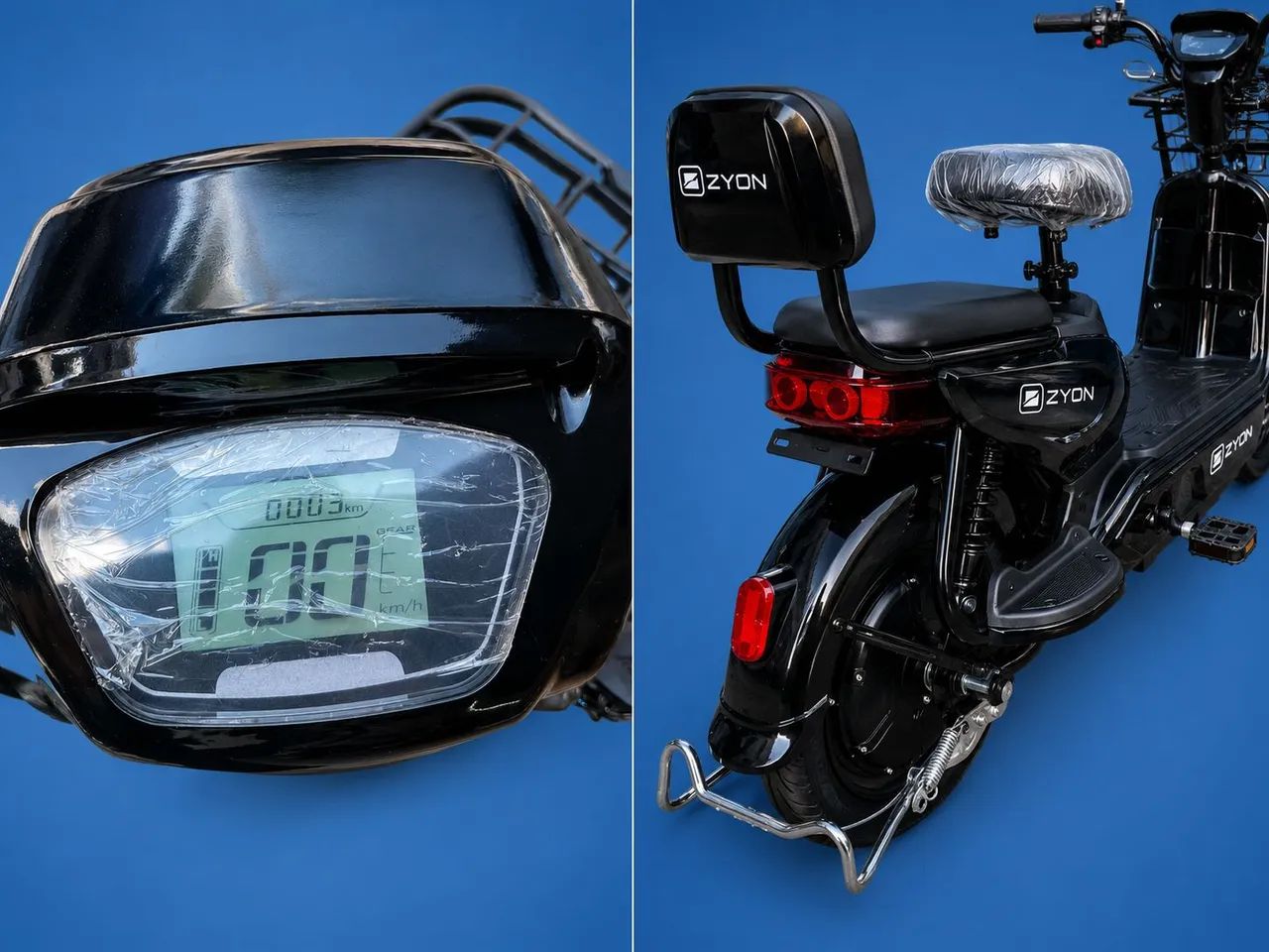Scooter Elétrica Zyon 500w Okm - Foto 3