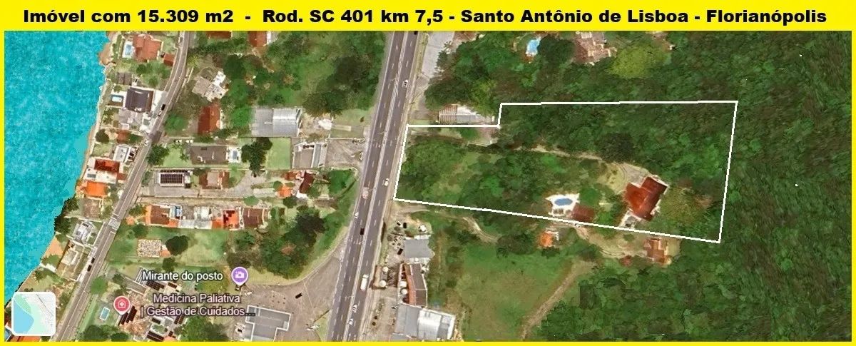 Terreno à venda em Santo Antônio de Lisboa