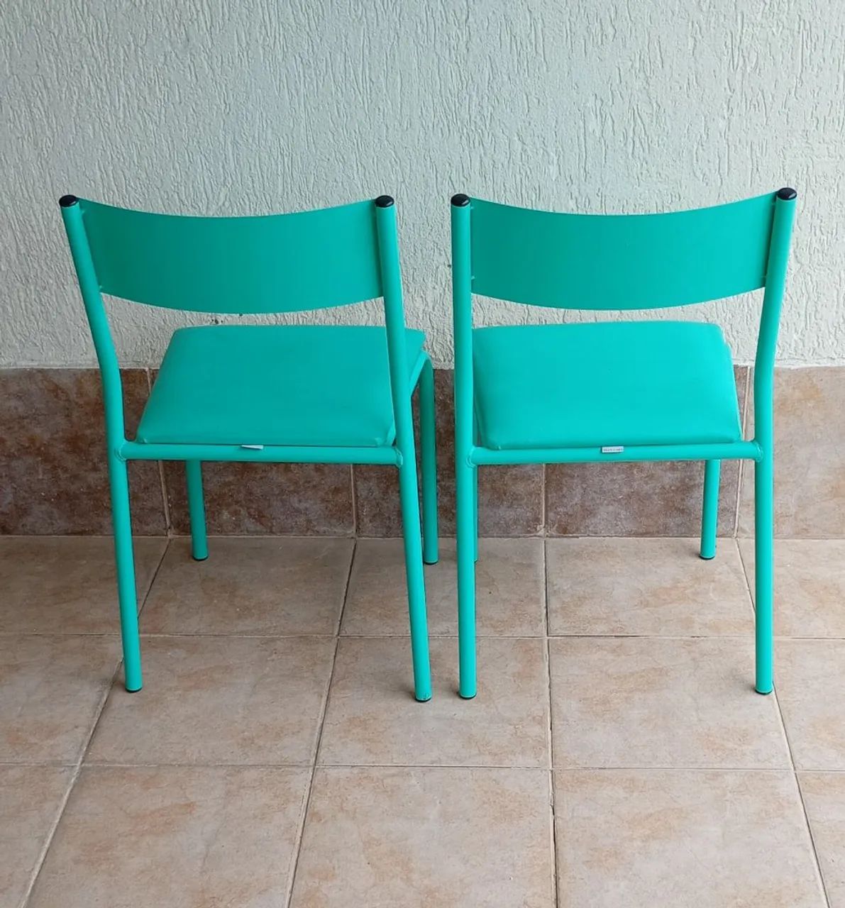 Conjunto de 4 Cadeiras Azul Thifany  - Foto 3