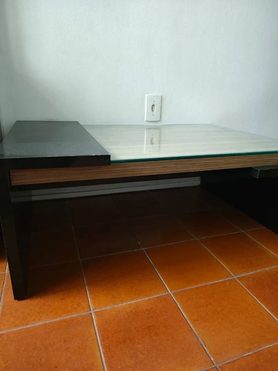 Centro de mesa com tampo de vidro - Foto 2
