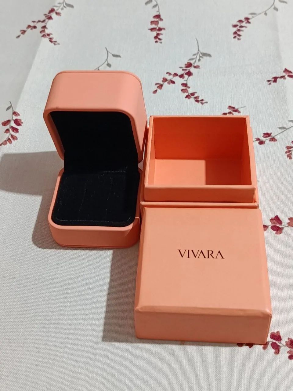 Caixinha de anel vivara 