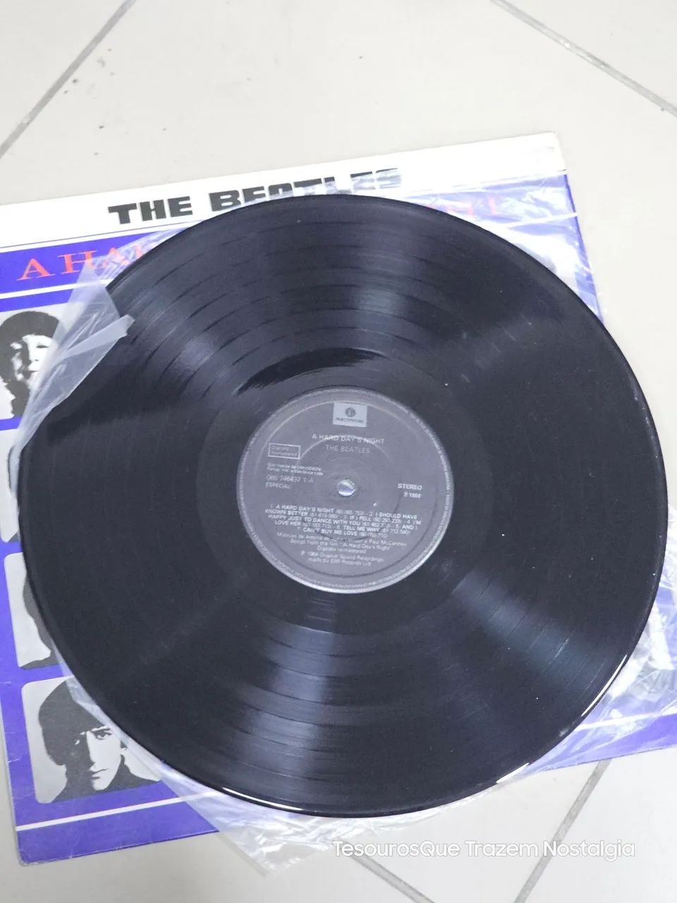 Vinil/Lp Beatles A Hard Day's Night Stereo 1988 - Foto 5