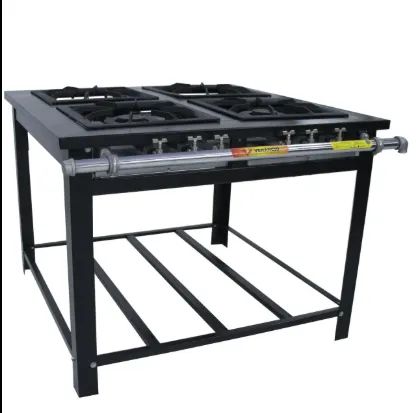 ALN - FOGÃO VENÂNCIO MAXI 04 BOCAS CHAMA DUPLA 40X40