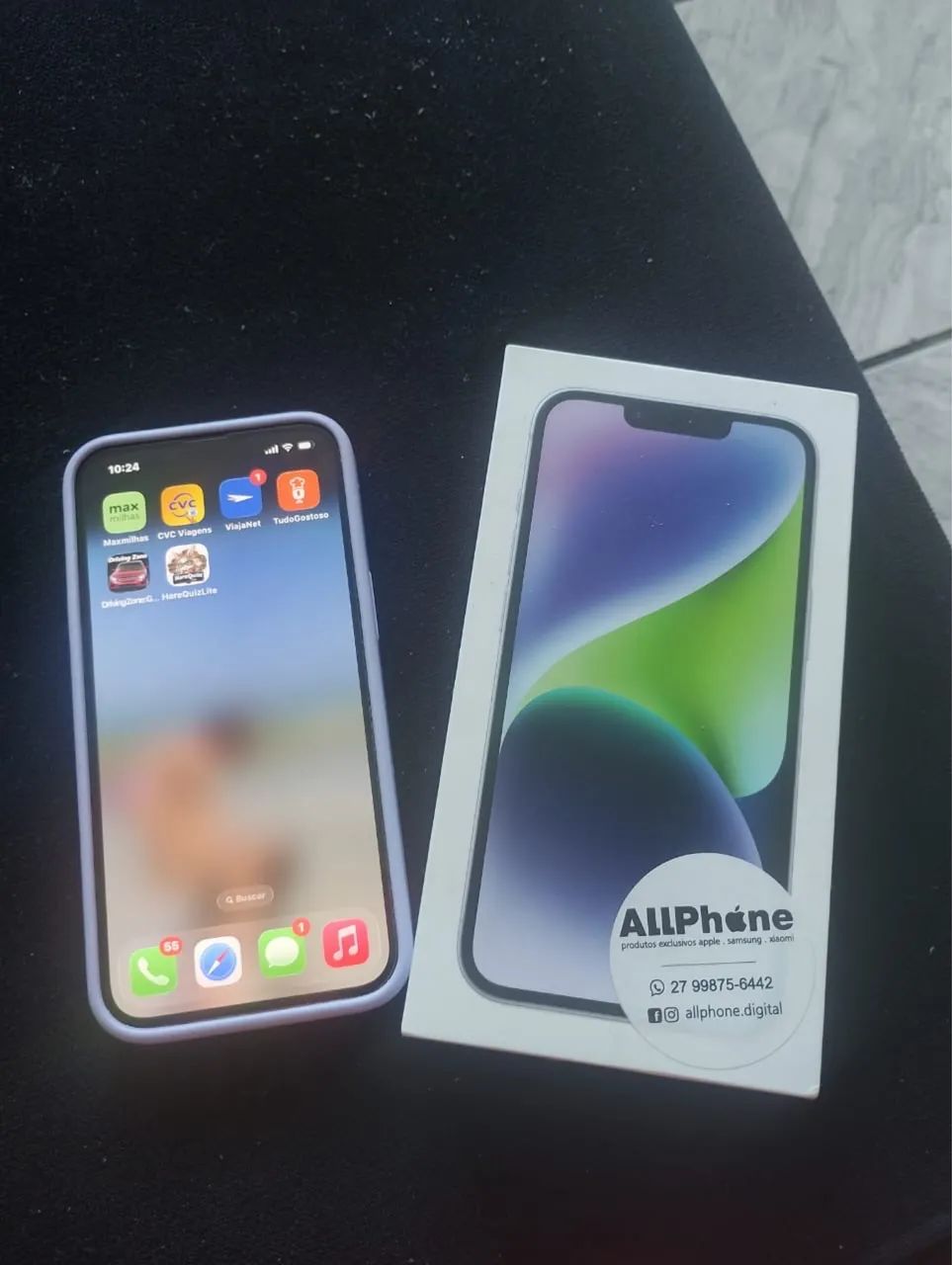 Vendo iPhone 14 branco 128 gb - Foto 2