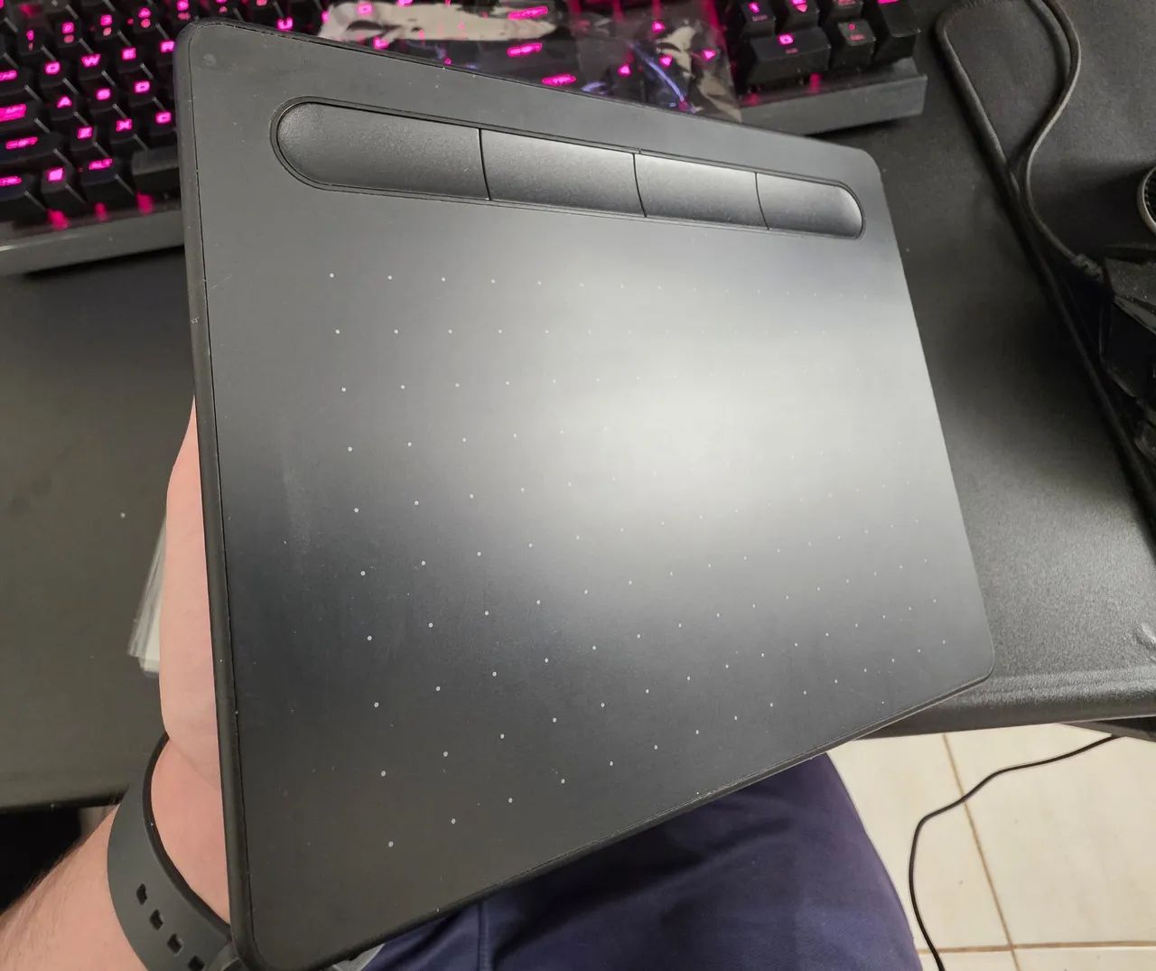 Wacom Intuos Small (Com Fio) - Pouquíssimo Uso + 5 Ponteiras Extras - Foto 3