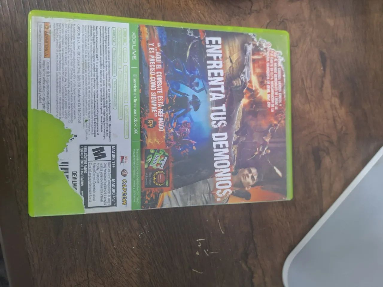 Kinect +jogo Devil my cry original xbox 360 - Foto 3